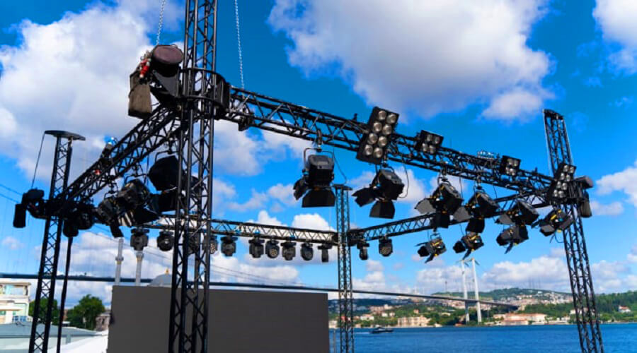 Truss Structure Setup Delhi - Convention India